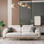 Torino Cream Sofa - 2-Seater image