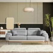 Torino Dark Grey Sofa - 2-Seater image
