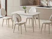 Berlin Traverten Dining Set | M &amp; I Interiors