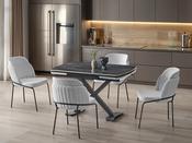 Diamond Irony Siyah Dining Set | M &amp; I Interiors