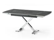Diamond Irony Krom Dining Table | M &amp; In Interiors