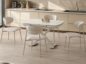 Diamond Traverten Dining Set | M &amp; I Interiors