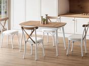 Milano Wooden Effect Dining Set | M &amp; I Interiors