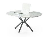 Zenith Marble Effect Dining Table | M&amp;I Interiors