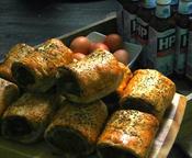 Cranberry &amp;amp; Port Sausage Rolls