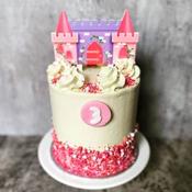 Princess Castle Tall Tier Buttercream