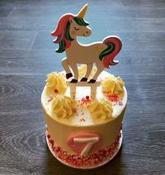 Tall Tier Buttercream Unicorn Cake