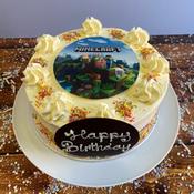 Minecraft Birthday Cake