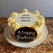 Add Your Own Photo Birthday Cake