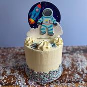 Astronaut Buttercream Cake - Tall Tier image