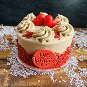 Chocolate Valentines Cake image