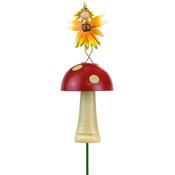 Honey The Sunflower Fairy Toadstool Stake