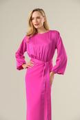 Caroline Kilkenny Anais dress in Cerise