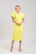 Caroline Kilkenny Cloud dress in Lime image