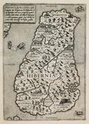 Map of Ireland from Geographia image