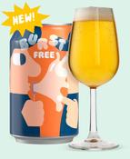 Mikkeller Burst Free - Non Alcoholic 0.5% ABV 330ml Can image