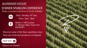 Summer Sparkling Tasting with Rathfinny Estate