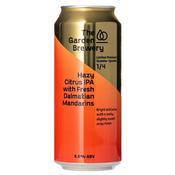 The Garden Brewery- Hazy Citrus IPA with Fresh Dalmatian Mandarins 6.6% ABV 440ml