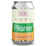 To Øl- Easy Pilsner 4.6% ABV 330ml