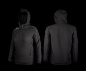 Vermont Style Camogie Hoodie Black/White