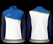 Official GAA GAA Handball Logo Blue Quarter Zip Mara  Style
