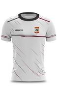 Ballykelly Pop Up Arda Style White Training Jersey Regular Fit Kids &amp; Adults image