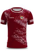 Ballykelly Pop Up Apollo Style Maroon Training Jersey Player Fit Adult image