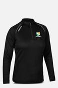 Carbery Rangers LGFA Pop Up Shop Black Rico Style Half Zip Kids &amp; Adults