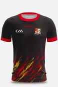 Carnlough Gaels  Black Training Jersey Regular Fit Kids &amp; Adults image