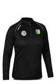 Cobh Camogie Pop Up Shop Black Rico Style Half Zip Kids &amp; Adults image