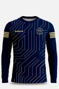 Duffry Rovers  Long Sleeve Training Jersey Regular Fit Kids &amp; Adults image