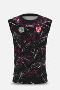 Dunderry Camogie  Pink Sleeveless Jersey Regular Fit Kids &amp; Adults