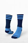 Oranmore Maree GAA Pop Up Shop Sky/Navy Midi Socks Kids &amp; Adult image