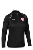 Rathmore LGFA Black Rico Style Half Zip Kids &amp; Adults image