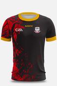 St Johns GAA Pop Up Shop Black Sparta Style Training Jersey Player Fit Adult image