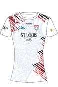 St Louis GAC Pop Up White GAA Jersey Kids image