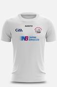 St Nicks GAA  White Training Jersey Regular Fit Kids &amp; Adults