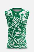 St Vincents GAA  Sleeveless Jersey Regular Fit Kids &amp; Adults image