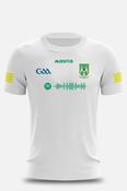 Threecastles GAA  White Training Jersey Player Fit Adult image
