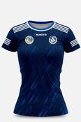 Tullamore Camogie Navy Training Jersey Regular Fit Kids &amp; Adults