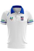 USGAA County White Polo Shirt Regular Fit Adult image