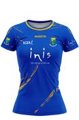 Wicklow Ladies Blue Away Jersey Regular Fit Adult image