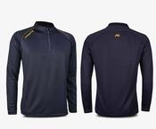 Rico Style Half Zip Navy/Amber