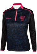 Kingscourt Stars Pink Quarter Zip Adults image