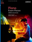 ABRSM Piano Exam Pieces 2025 &amp; 2026 Initial Grade