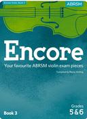 Encore Violin, Book 3, Grades 5 &amp; 6 image