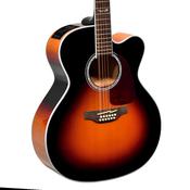 Takamine GJ72CE-BSB 12 String Jumbo Sunburst
