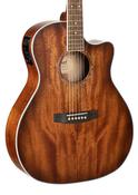 Cort GA MEDX Mahogany Open Pore Electro-Acoustic Guitar
