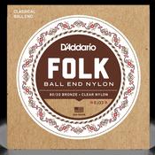 D'addario J33 Nylon Ball End Strings