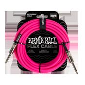Ernie Ball (P06418) 20ft Flex Instrument Cable Pink image